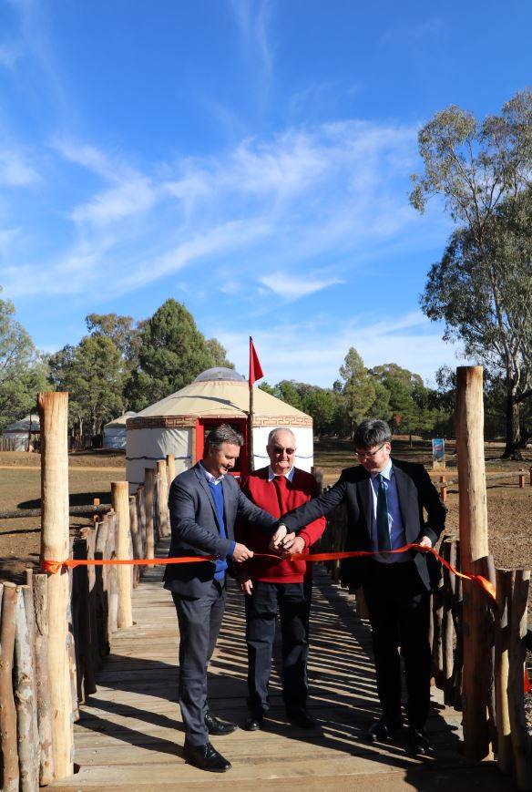 Wild Herds Exhibit opening